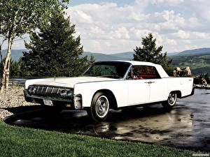 Bakgrunnsbilder Lincoln Continental Convertible 1964 automobil