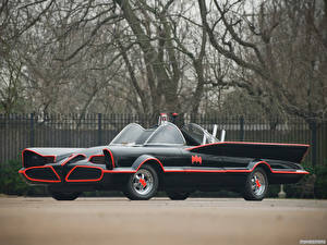 Bakgrunnsbilder Lincoln Futura Batmobile by Barris Kustom 1966 automobil