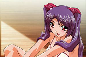 Desktop hintergrundbilder Angel Tales Anime Mädchens