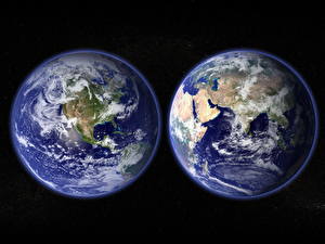 Bakgrunnsbilder Planet Jorden