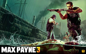 Bakgrundsbilder på skrivbordet Max Payne Max Payne 3 spel