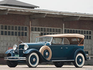 Desktop hintergrundbilder Lincoln Model L Dual Cown Phaeton 1931 Autos