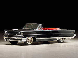 Hintergrundbilder Lincoln Premiere Convertible 1956 Autos