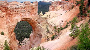 Sfondi desktop Parco Gola geografia Natural Bridge Bryce Canyon [USA, Utah] Natura