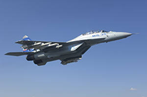 Image Airplane Fighter aircraft Mikoyan MiG-35 Aviation
