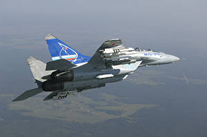 Pictures Airplane Fighter Airplane Mikoyan MiG-35 Aviation