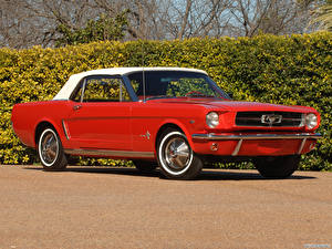 Sfondi desktop Ford Mustang Convertible 1964 automobile