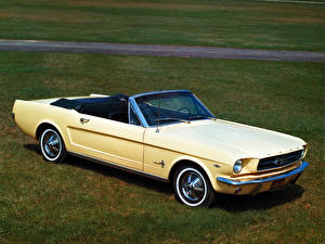 Sfondi desktop Ford Mustang Convertible 1965 Auto