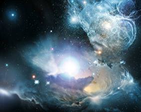 Bilder Nebelflecke in Kosmos Stern