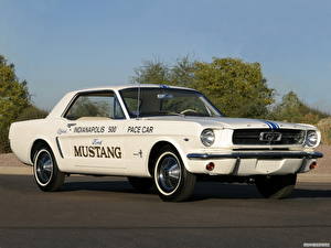 Sfondi desktop Ford Mustang Hardtop Coupe Indy 500 Pace Car 1964 macchine