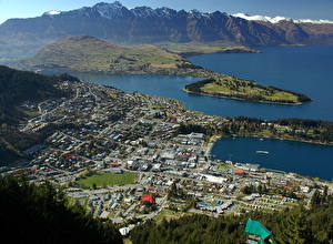 Bakgrunnsbilder New Zealand Queenstown  Byer