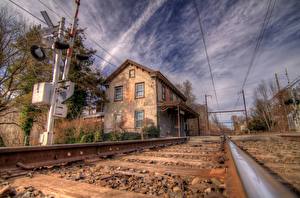 Обои Железные дороги Рельсах Norristown, PA