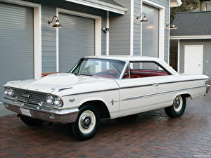 Bureaubladachtergronden Ford Galaxie 500 Factory Lightweight 1963