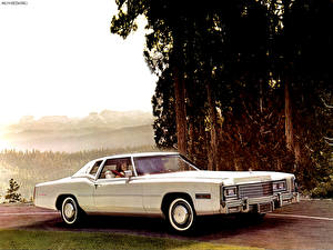 Bakgrundsbilder på skrivbordet Cadillac Eldorado Coupe 1977 bil
