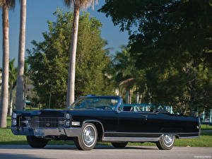 Fonds d'écran Cadillac Fleetwood Eldorado Convertible 1966 automobile