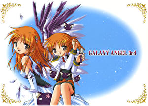 Bakgrundsbilder på skrivbordet Galaxy Angel Unga_kvinnor
