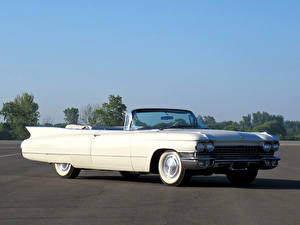 Wallpaper Cadillac Sixty-Two Convertible 1960 automobile