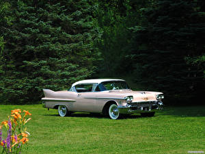 Hintergrundbilder Cadillac Sixty-Two Coupe DeVille 1958