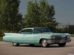 Bureaubladachtergronden Cadillac Sixty-Two Coupe DeVille 1960