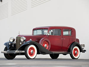 Tapety na pulpit Cadillac Sedan V8 355-C Sedan 1933 Samochody
