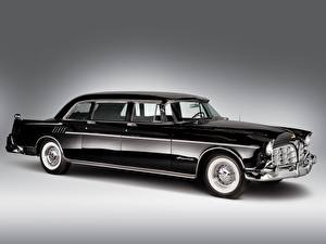 Bakgrunnsbilder Chrysler Imperial Crown Limousine 1956 Biler