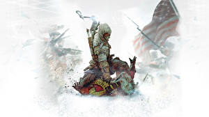 Bakgrundsbilder på skrivbordet Assassin's Creed Assassin's Creed 3 Datorspel