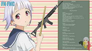 桌面壁纸，，槍械少女！！，日本动画，女孩