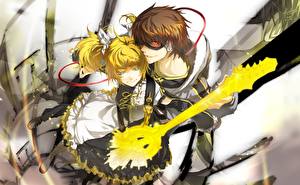 Pictures Vocaloid Guitar Anime Girls
