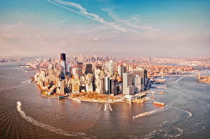Bilder Vereinigte Staaten New York City Manhattan Städte