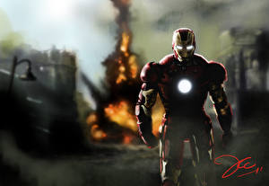 Bakgrunnsbilder Iron Man (film)