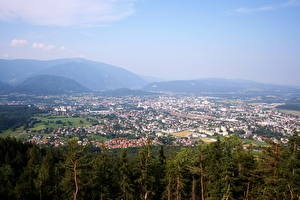Hintergrundbilder Österreich Himmel Villach Städte