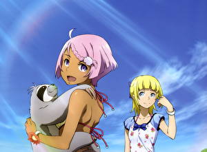 Fonds d'écran Eureka Seven Anime Filles