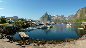 Hintergrundbilder Norwegen  Städte