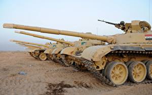 Tapety na pulpit Czołgi T-72 Iragi T-72 Wojska