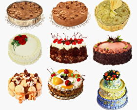 Pictures Torte White background Food