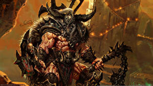 Papel de Parede Desktop Diablo Diablo III videojogo