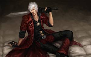 Bureaubladachtergronden Devil May Cry Devil May Cry 4 Dante computerspel