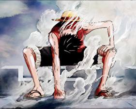 Papel de Parede Desktop One Piece Caras Anime
