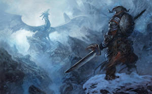 Fonds d'écran The Elder Scrolls The Elder Scrolls V: Skyrim Jeux
