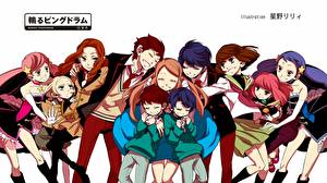 Sfondi desktop Mawaru Penguindrum Ragazzi Anime Ragazze