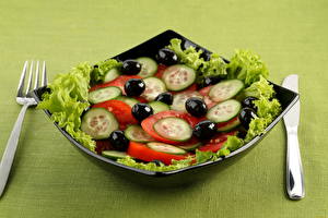 Hintergrundbilder Salat das Essen