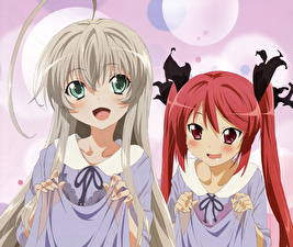 Wallpaper Nyaruko: crawling with love Girls