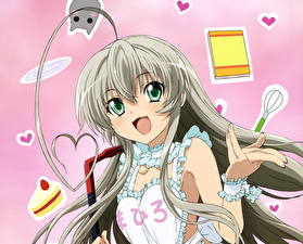 Sfondi desktop Haiyore! Nyaruko-san Anime Ragazze