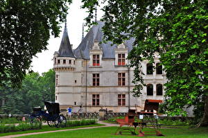 Hintergrundbilder Burg Frankreich  Städte