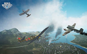 Fondos de escritorio World of Warplanes Juegos Aviación