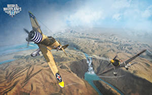 Bakgrundsbilder på skrivbordet World of Warplanes Luftfart
