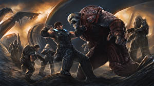 Hintergrundbilder Gears of War Spiele