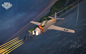 Bureaubladachtergronden World of Warplanes  Computerspellen Luchtvaart