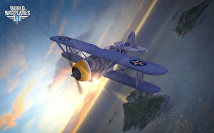Bakgrundsbilder på skrivbordet World of Warplanes spel Luftfart