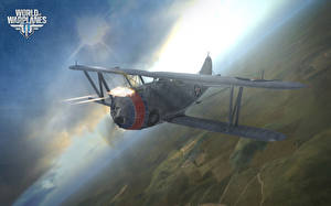 Bakgrundsbilder på skrivbordet World of Warplanes  dataspel Luftfart